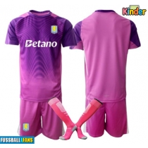 Aston Villa Torwart 3rd trikot Kinder 2025-26 Kurzarm (+ Kurze Hosen)
